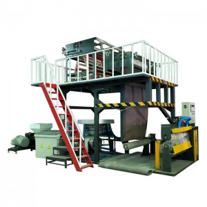 Factory price tearing equipment paper making twisted rope easy tear pe film machine